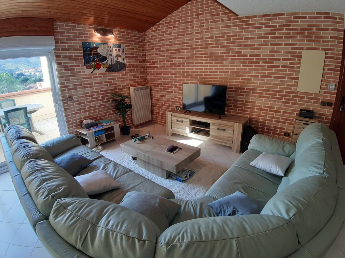 Superbe Appartement De 94M2 Avec Vue Sur Le Fort St Elme กูลิอูร์ ภายนอก รูปภาพ